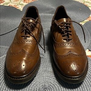 Allen Edmonds Dark Brown Leather Oxfords